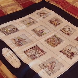 Burberry silk scarf